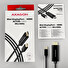 AXAGON RVDM-HI14C2, Mini DisplayPort -> HDMI 1.4 redukce / kabel 1.8 m, 4K/30Hz