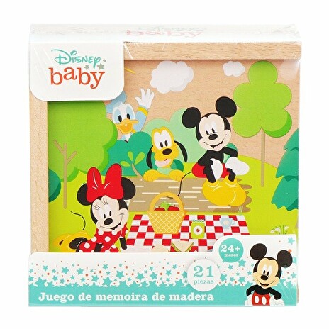 Hračka Disney baby domino Mickey, 17 x 12,2 x 4,1 cm