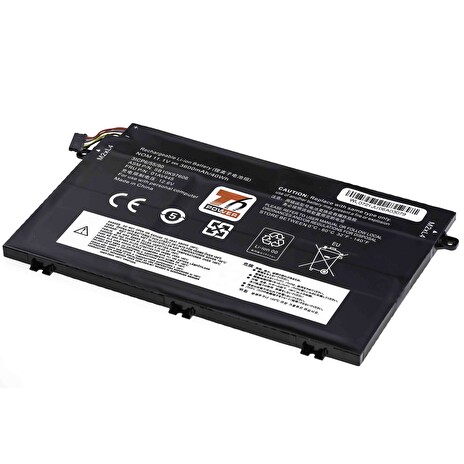 Baterie T6 Power Lenovo ThinkPad E480, E490, E580, E590, E14, E15, 4050mAh, 45Wh, 3cell, Li-pol