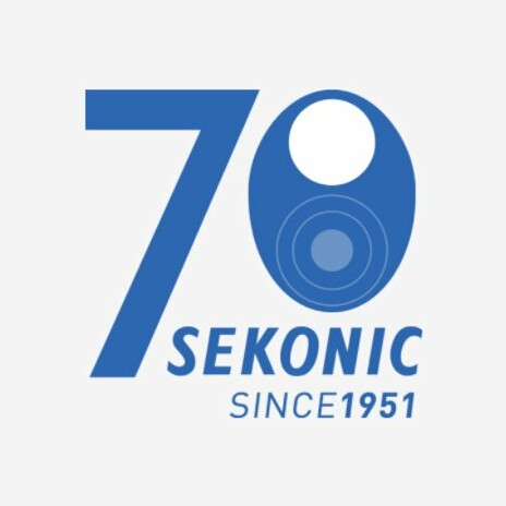 Pouzdro Sekonic 70th Anniversary na karty, látkové modré