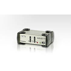 ATEN KVM switch CS-1732BC USB Hub 2PC audio+USB-PS/2