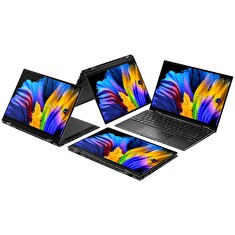ASUS Zenbook Flip OLED UN5401QA-OLED143W R7-5800H/8GB/512GB SSD/14" dotykový 2.8K/2r Pick-Up&Return/Win11/černý