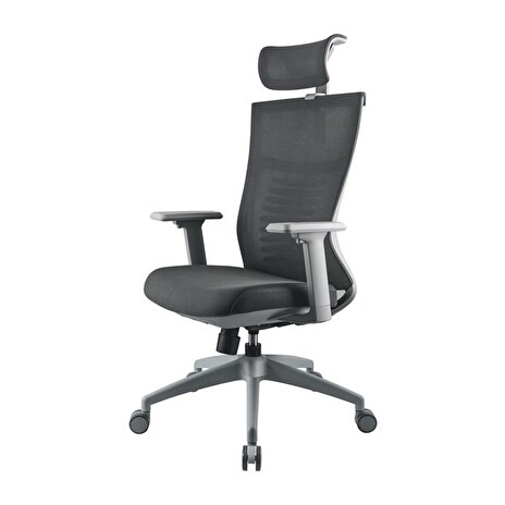 Židle kancelářská YENKEE YGC 500GY FISHBONE Grey