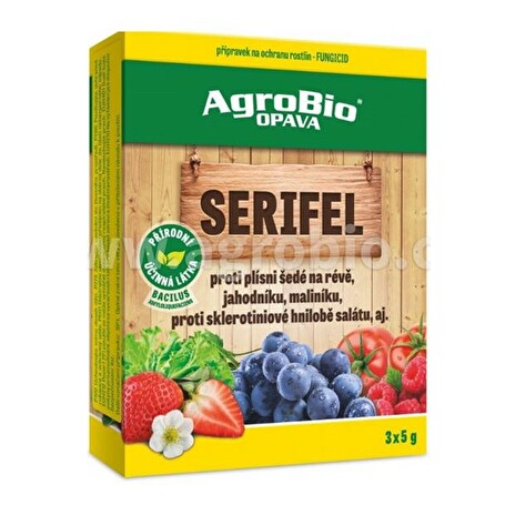 Přípravek proti plísni šedé AgroBio Serifel 3x5g