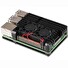 CONRAD Kryt Armor BLOCK ACTIVE pro Raspberry Pi 4B Joy-it rb-alucasep4+07fan, černá
