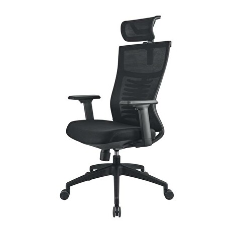Židle kancelářská YENKEE YGC 500BK FISHBONE Black