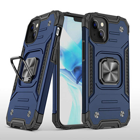 Lenuo Union Armor obal pro iPhone 14, modrá