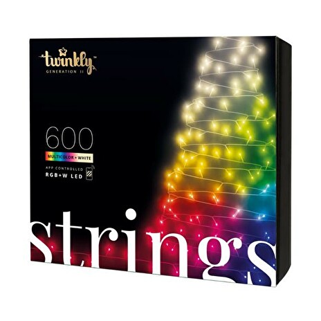 Smart LED vánoční řetěz TWINKLY Strings TWS600SPP-BEU 48m WiFi