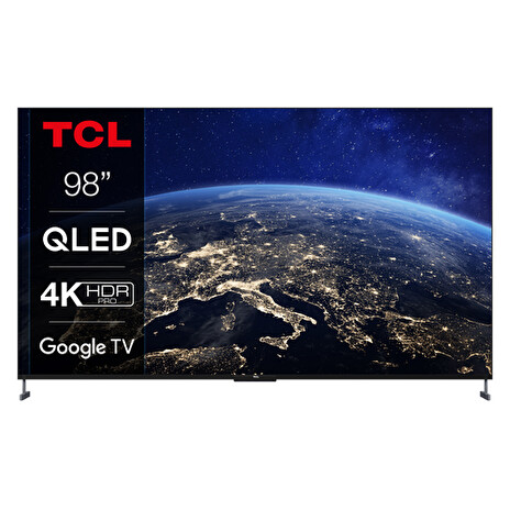 TCL 98C735 TV SMART Google TV QLED/248cm/4K Ultra HD/3700 PPI/Direct LED/HDR10+/DVB-T/T2/C/S/S2/VESA