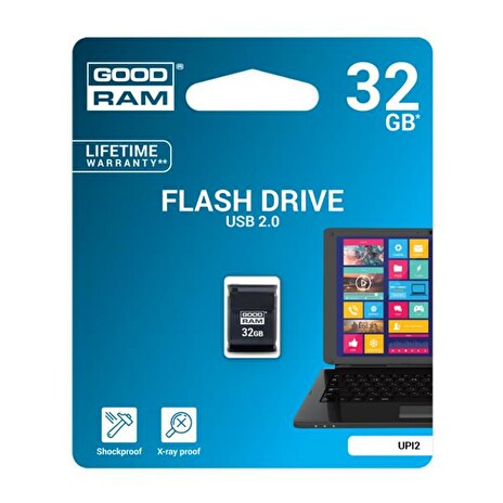 Flash disk GOODRAM PICCOLO USB 2.0 32GB černý