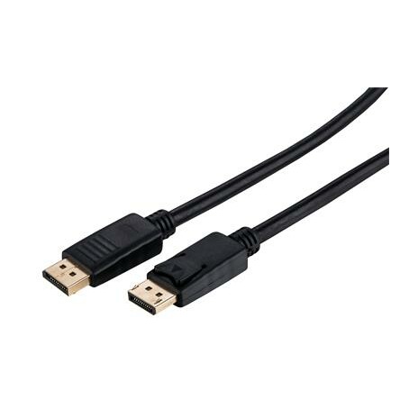Kabel C-TECH DisplayPort 1.2, 4K@60Hz, M/M, 1m