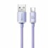 Baseus CAJY000505 Crystal Shine Series Datový Kabel USB - USB-C 100W 2m Purple
