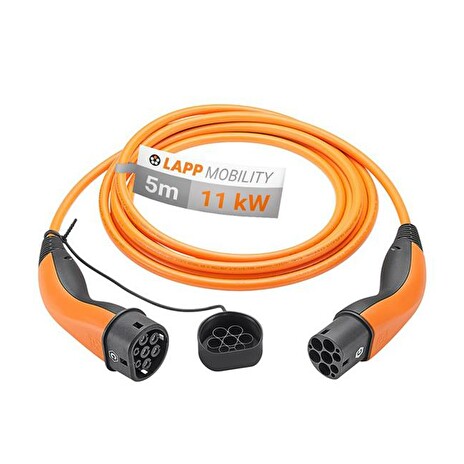 Kabel nabíjecí LAPP 61785 typ 2 11kW 20A 3 fáze 5m pro elektromobil