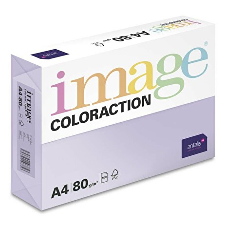 Kancelářský papír Image Coloraction A4/80g, Tundra - pastelově fialová (LA12), 500 listů