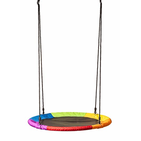 Hračka Woody Houpací kruh (průměr 100cm), duhový