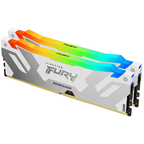 KINGSTON 32GB 7200MT/s DDR5 CL38 DIMM (Kit of 2) FURY Renegade RGB White XMP