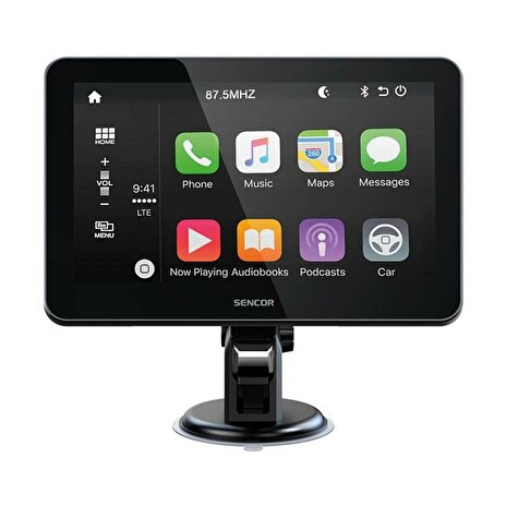 Displej Apple CarPlay / Android Auto SENCOR SCT M750BWT 7"