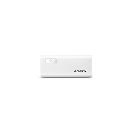 ADATA PowerBank P12500D - externí baterie pro mobil/tablet 12500mAh, 2,1A, bílá