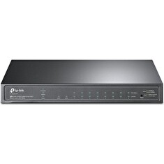 TP-Link TL-SG2210P 8-Port Gigabit desktop Smart Switch, 2xSFP, 802.3af, 53W PoE power supply, OMADA SDN