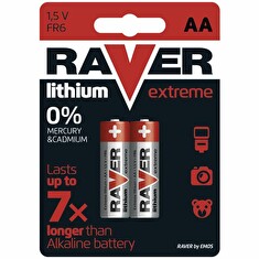 RAVER AA Extreme lithiová - 2 ks
