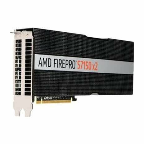 AMD FirePro S7150x2 16GB GDDR5, PCIe 3.0 Standard Airflow*