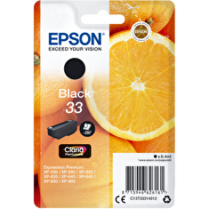 Epson T3331 - black (černá) pro Epson Expression Premium XP-530/630/635/830 (Pomeranč)