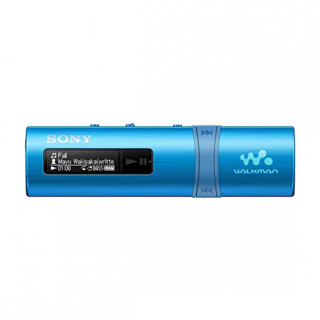 SONY NWZ-B183F – Přehrávač WALKMAN® s portem USB, FM radio, 4GB BLUE