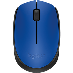 Logitech myš Wireless Mouse M171, optická, 2 tlačítka, 1000dpi, modrá