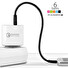 AXAGON - BUMM-AM10QW, HQ Kabel Micro USB <-> USB A, datový a nabíjecí 2A, bílý, 1 m
