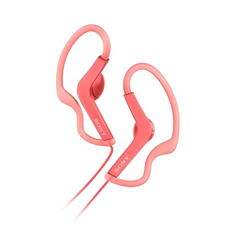 SONY sluchátka ACTIVE MDR-AS210A, handsfree,růžové