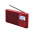 SONY XDRS-41DR Lehké a přenosné DAB/DAB+/FM rádio Red