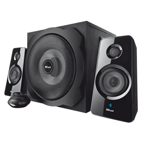 TRUST Reproduktory 2.1 Tytan Subwoofer Speaker Set, Bluetooth - black, černá