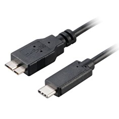 AKASA - USB 3.1 typ C na mikro B adaptér - 100 cm