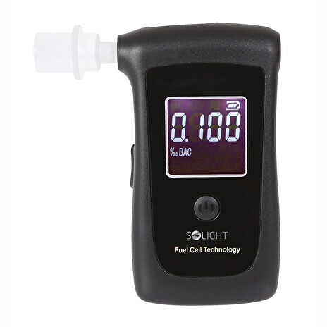 Solight 1T06 Alkohol tester, profesionální Fuel Cell, 0,0 - 4,0‰ BAC,citlivost 0,008‰