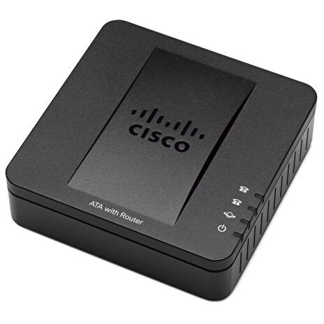 Cisco SPA122, 2-Port Phone Adapter, 2xFXS, 1xLAN, 1xWAN port, SIP