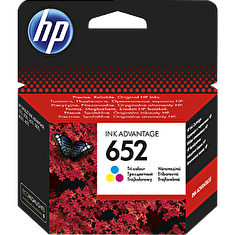 HP 652 3barevná ink kazeta, F6V24AE