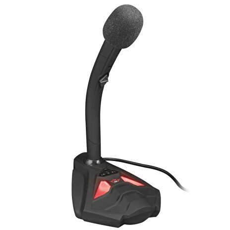 Trust REYNO stolní mikrofon / USB / stojan / LED podsvícení / tlačítka pro ovládání
