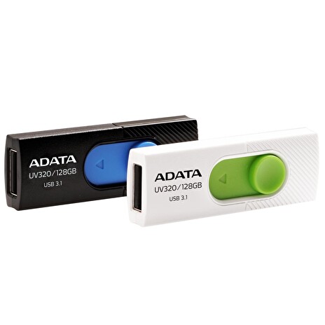 ADATA UV320/64GB/USB 3.2/USB-A/Bílá