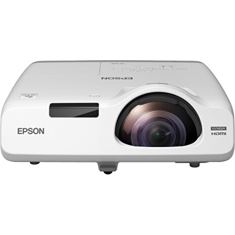 EPSON projektor EB-535W, 1280x800, 3400ANSI, HDMI, VGA,LAN.SHORT,10.000h ECO životnost lampy, REPRO 16W