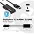Club3D Aktivní adaptér DisplayPort 1.2 na HDMI 2.0 4K60Hz UHD (M/F)