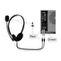Gembird stereo sluchátka s mikrofonem a regulací hlasitosti MHS-123, černé