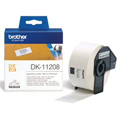 BROTHER DK-11208 Široké adresní štítky 38x 90mm (400 ks)