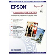 Papír Epson Premium Semigloss Photo | 251g | A3+ | 20listů