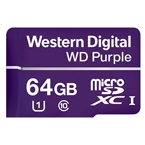 WD Purple microSDXC 64GB 80MB/s
